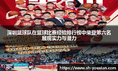 深圳篮球队在篮球比赛经验排行榜中荣登第六名展现实力与潜力